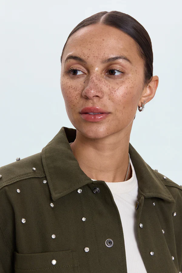 Pistola Cosette Relaxed Utility Jacket - Sycamore - Image 4