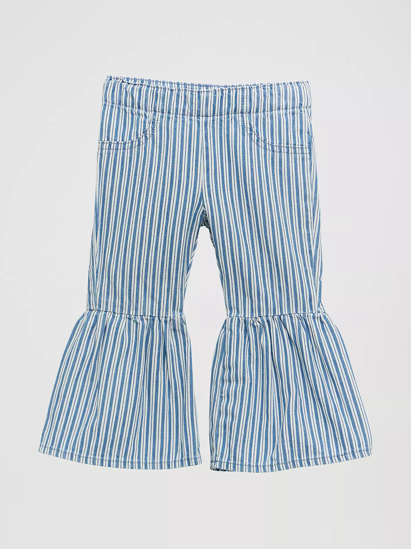 Wrangler Little Girl's Print Ruffle Flare Jean