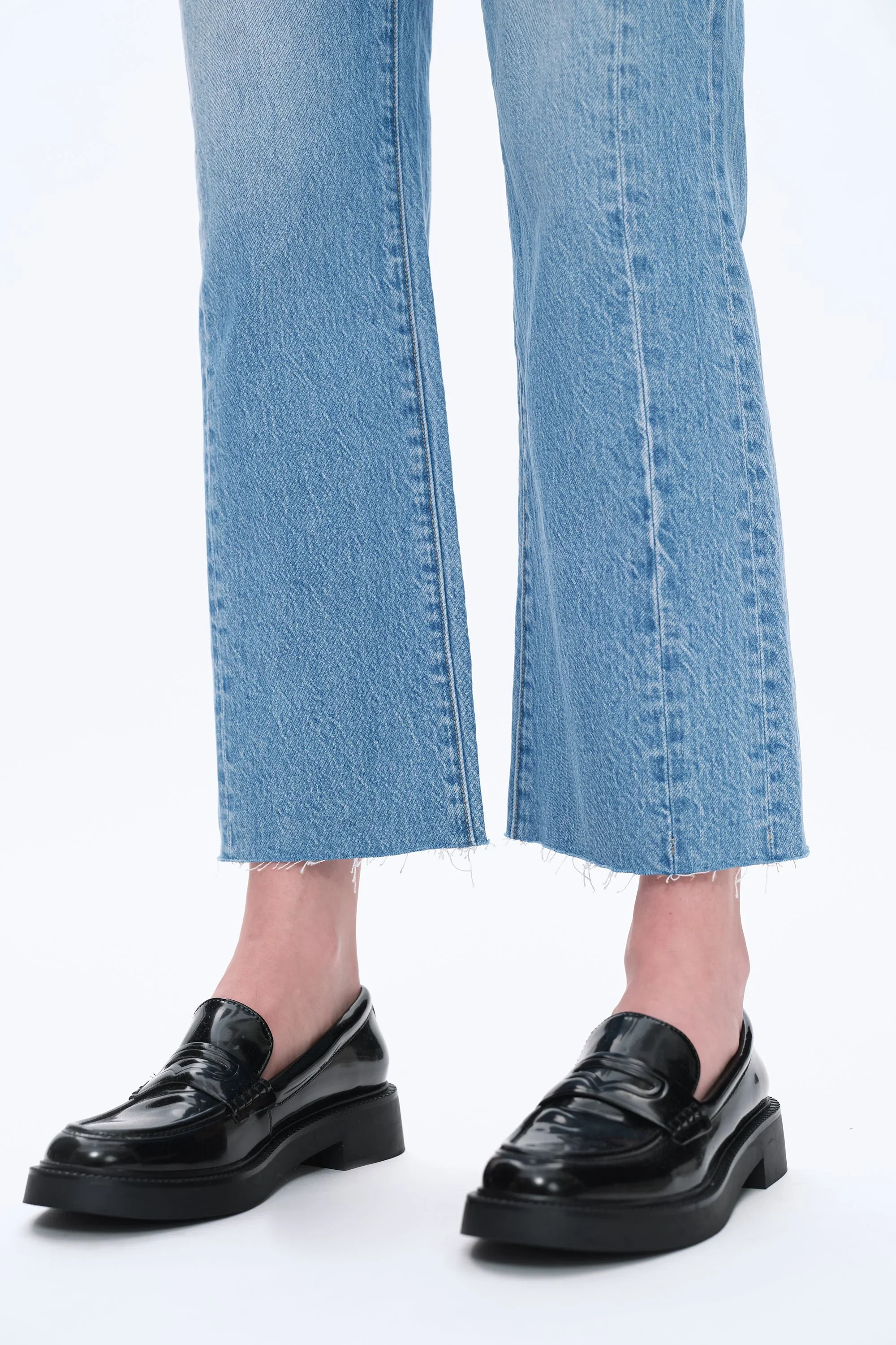 Bayeas High Rise Straight Leg Jeans - Image 6