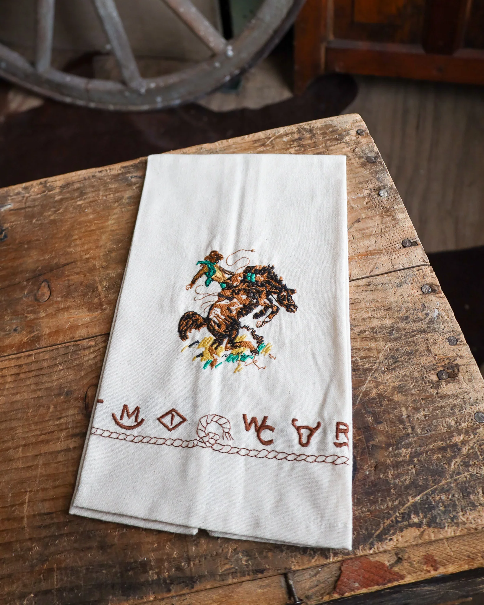 WEST CREATIONS BRONCO 14X24 KITCHEN TOWEL - Image 2
