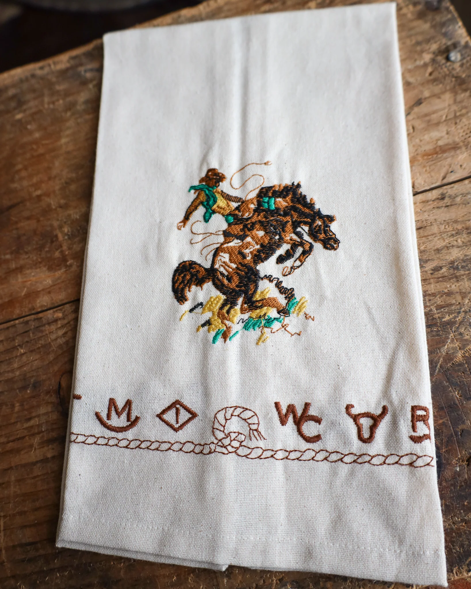 WEST CREATIONS BRONCO 14X24 KITCHEN TOWEL - Image 3
