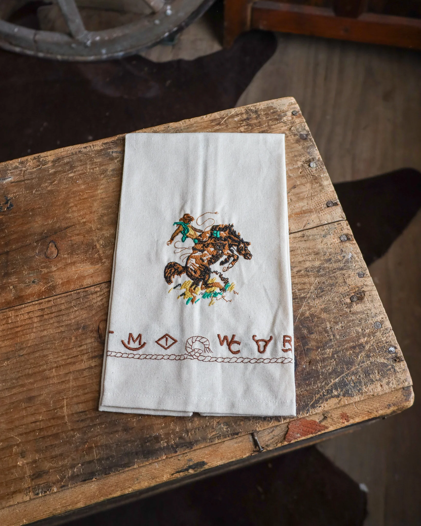 WEST CREATIONS BRONCO 14X24 KITCHEN TOWEL - Image 5