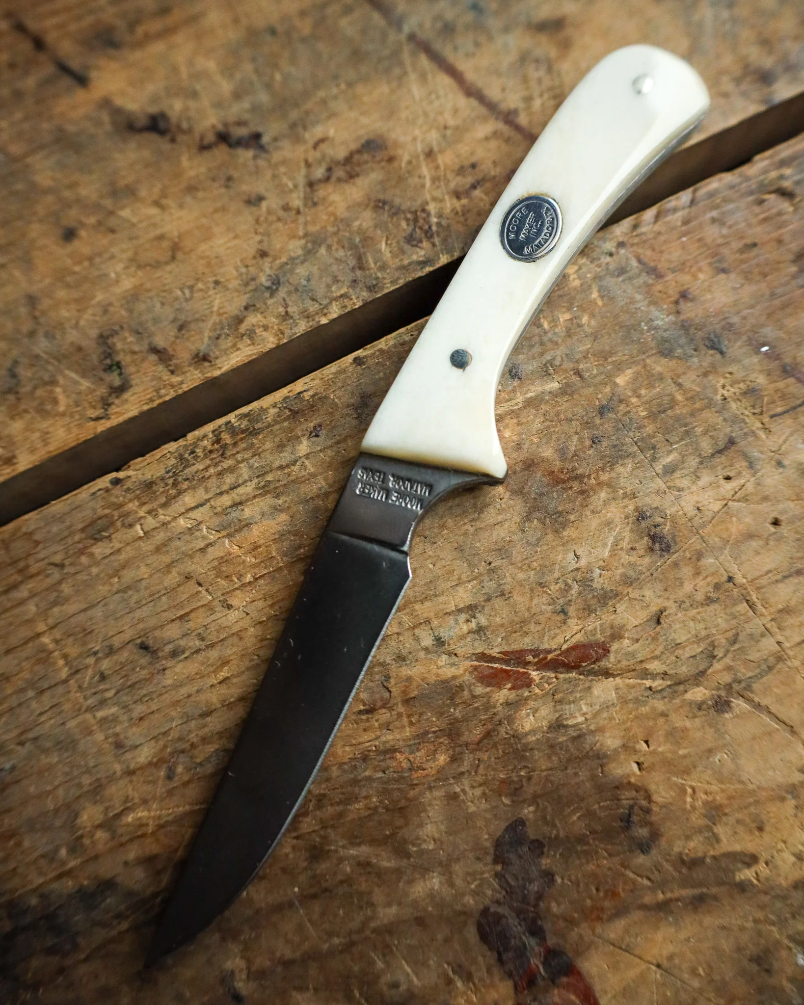 Moore Maker Bone Small Game Hunter 6 3/4 Knife - Image 6