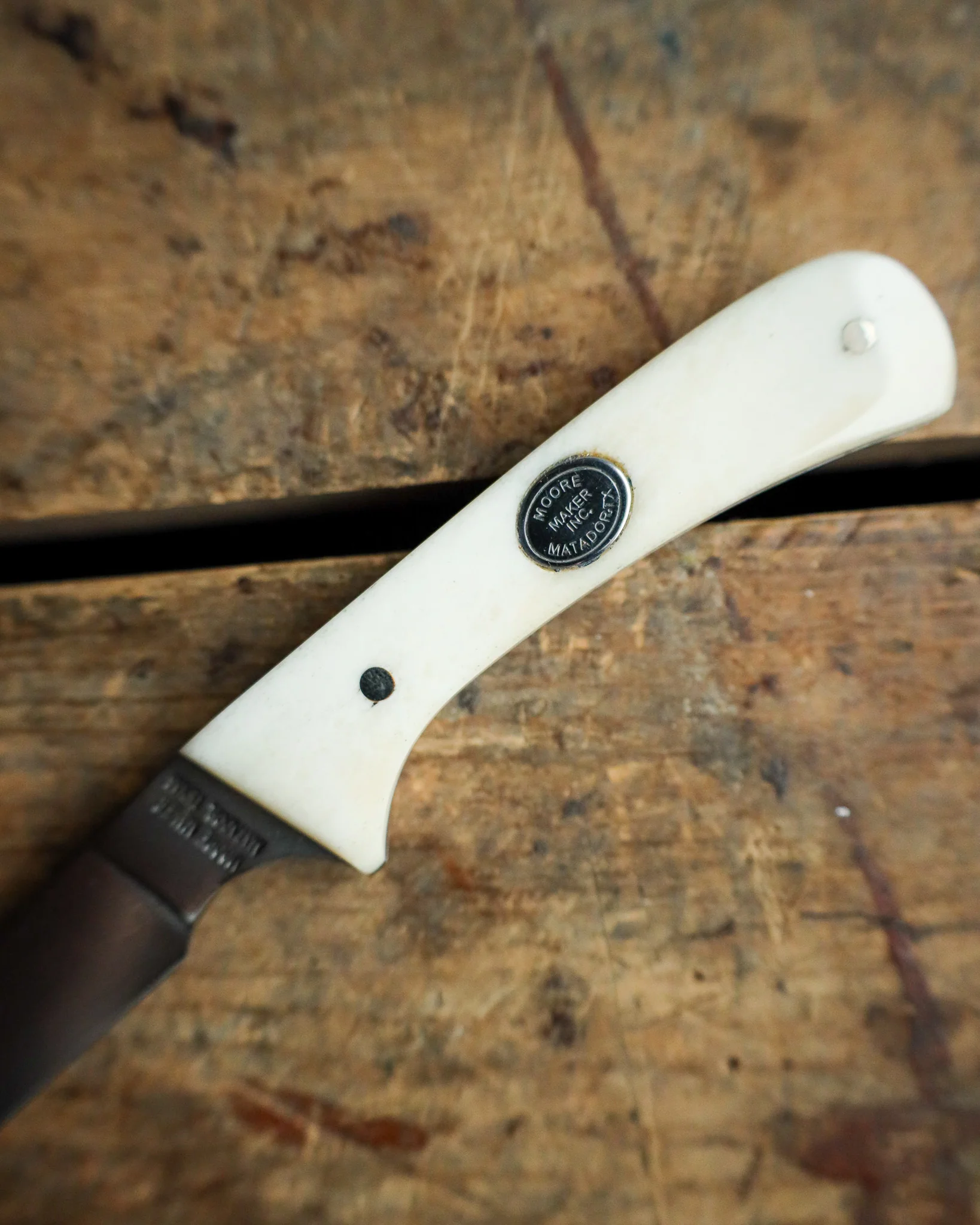 Moore Maker Bone Small Game Hunter 6 3/4 Knife - Image 7