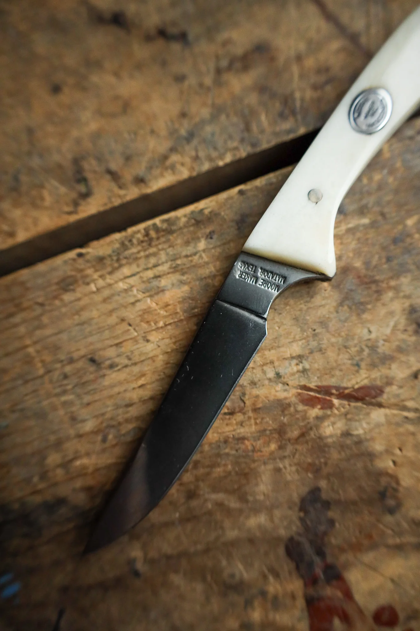 Moore Maker Bone Small Game Hunter 6 3/4 Knife - Image 8