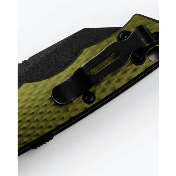 Benchmade Full Immunity™ Woodland Green Aluminum Wharncliffe Kinfe - Image 5