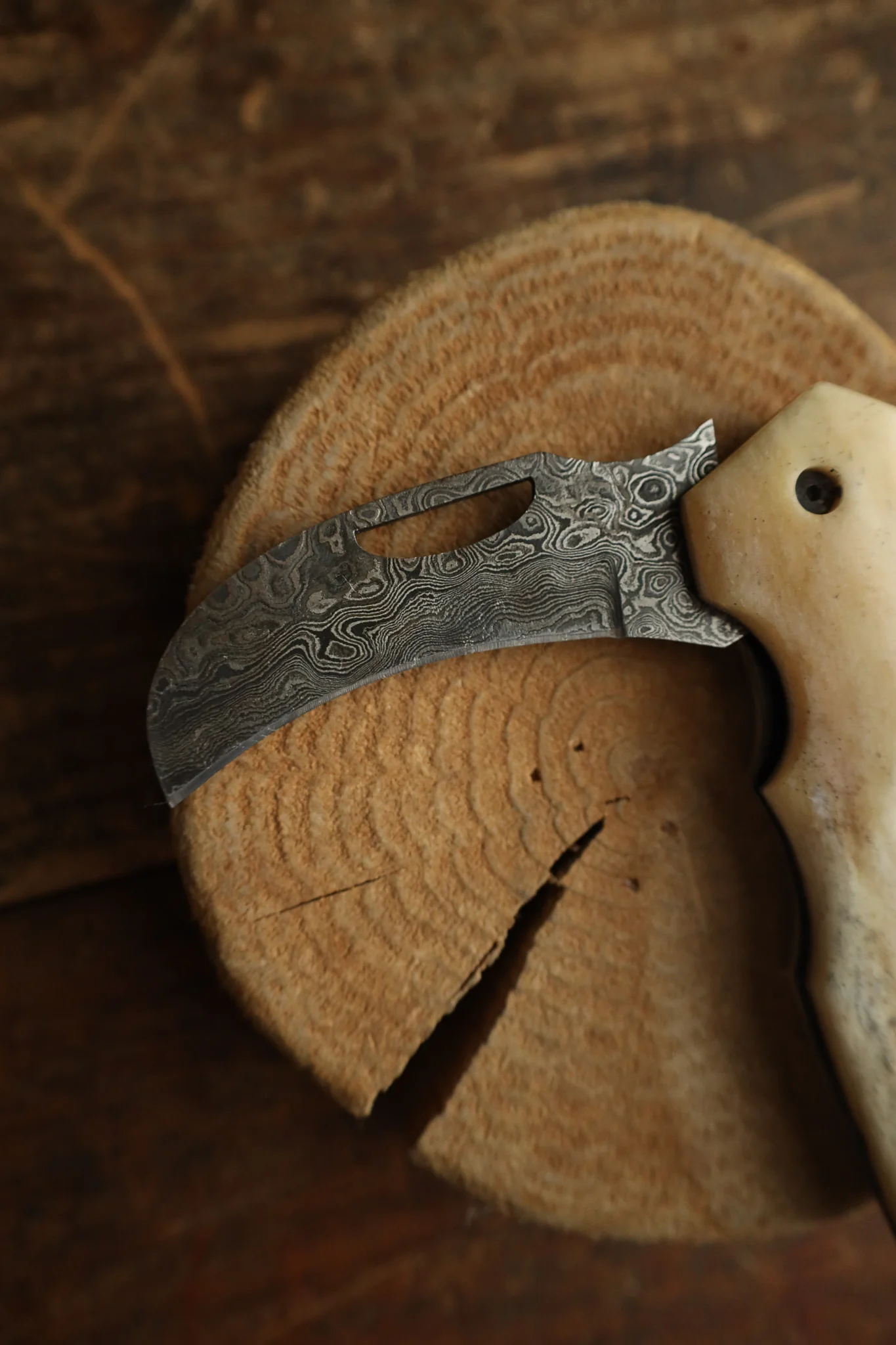 Knives & Wives Malachi Folder With Bone Knife - Image 3