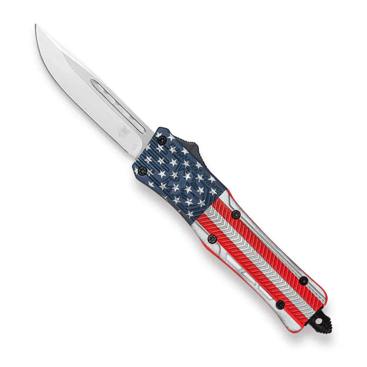 Cobratec Knives Medium CTK-1 Cerakote American Flag Knife