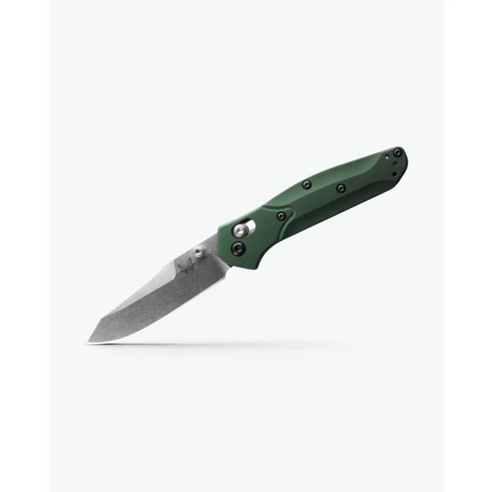 Benchmade Knives Mini Osborne Green Aluminum