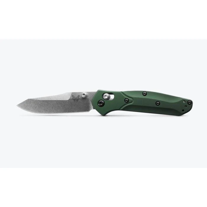 Benchmade Knives Mini Osborne Green Aluminum - Image 2