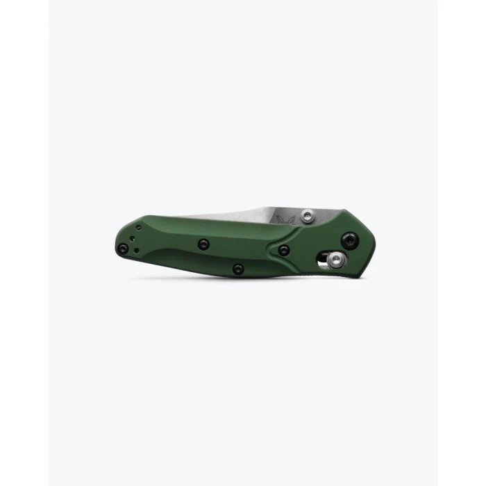 Benchmade Knives Mini Osborne Green Aluminum - Image 3