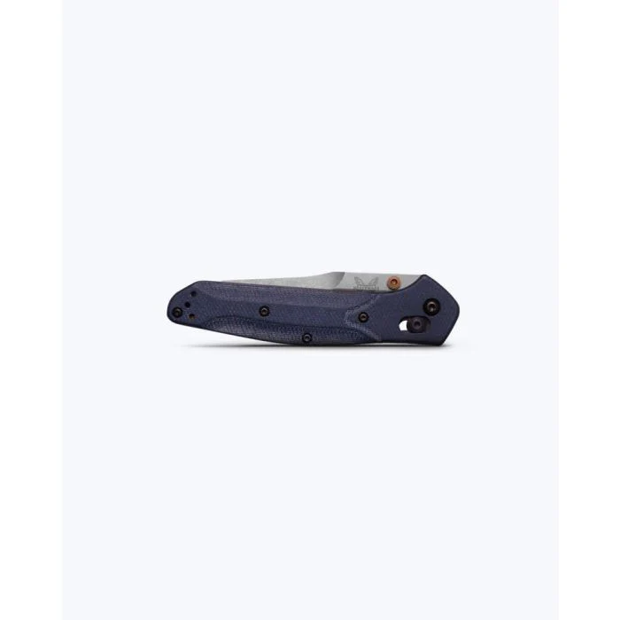 Benchmade Osborne Denim Micarta Knife - Image 3