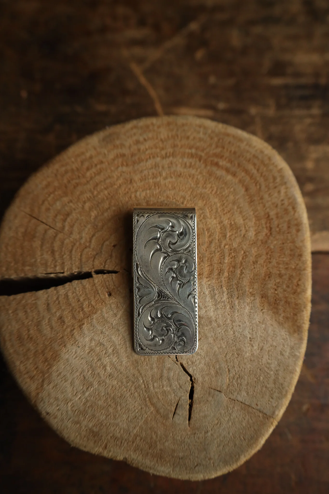 Comstock Heritage Classic Scroll Money Clip