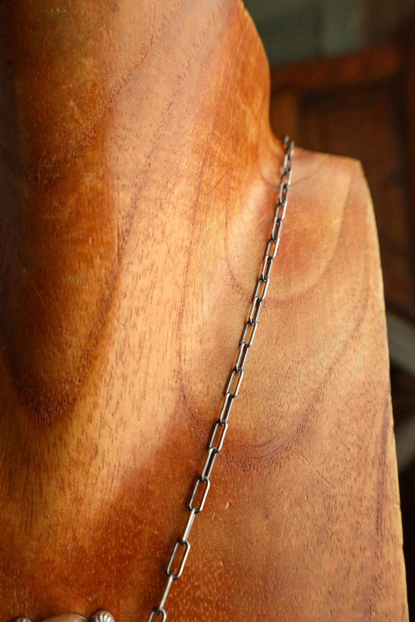 4 Turquoise Cluster On Chain Necklace - Image 4