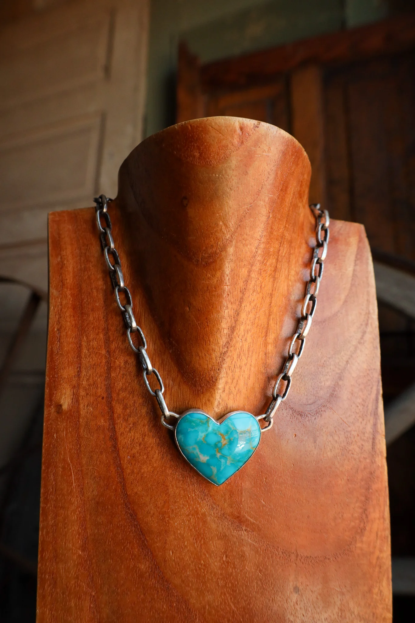 Love Tokens 50 Carat Kingman Heart Sterling Silver Chain Necklace - Image 6