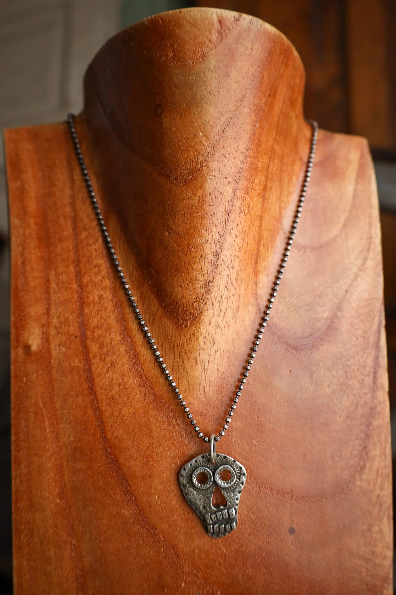 Margaret Sullivan Sugar Skull Necklace