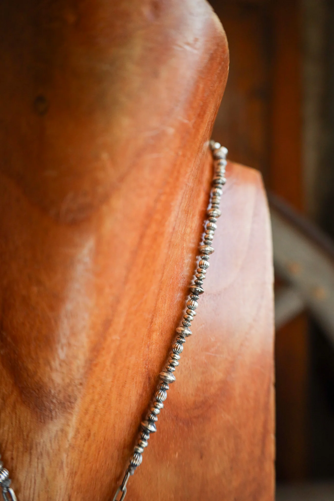 Peyote Bird Naja Various Navajo Pearls Necklace - Image 3