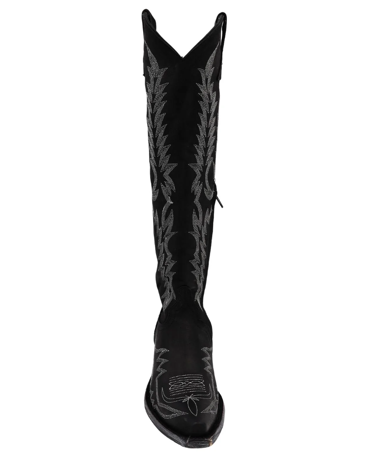 Maverick Exclusive OLD GRINGO WOMEN'S MAYRA MATTE BLACK 18" BOOT - Image 14