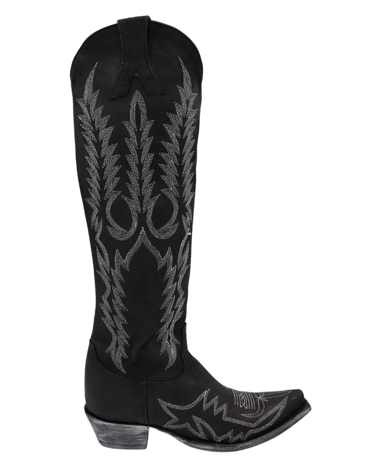 Maverick Exclusive OLD GRINGO WOMEN'S MAYRA MATTE BLACK 18" BOOT - Image 16
