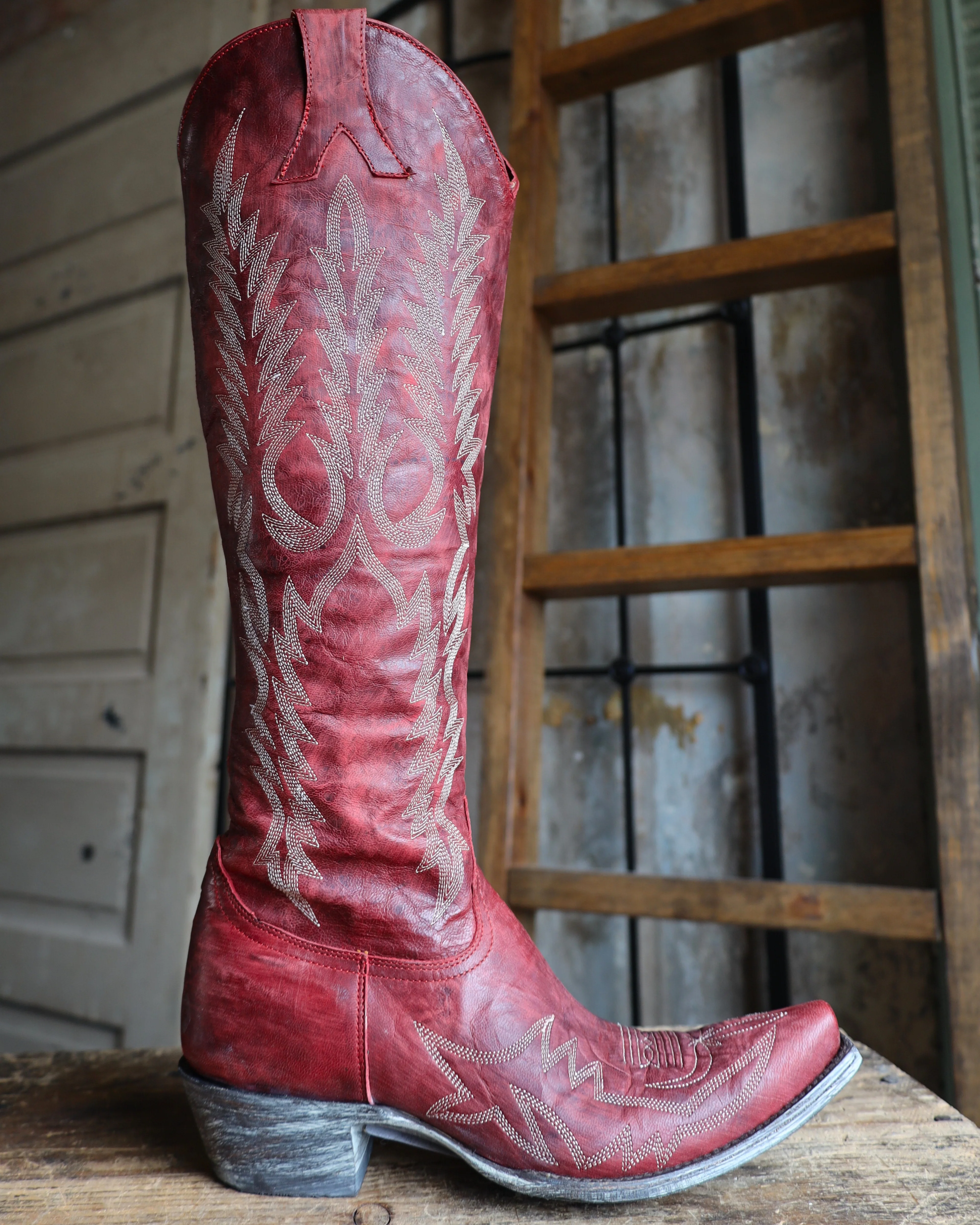OLD GRINGO WOMEN'S MAYRA RED 18" BOOT - Image 14