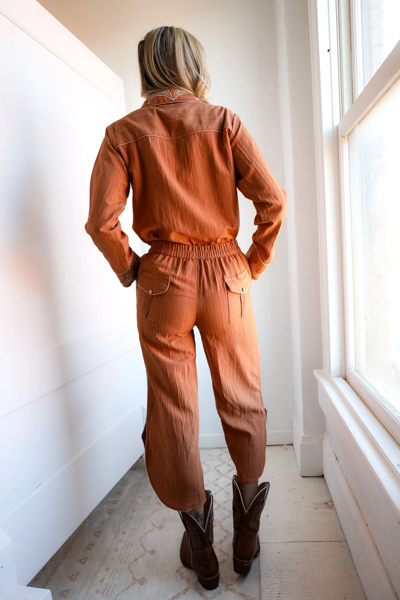 Howdy Hanny Applique Floral Pant - Image 5