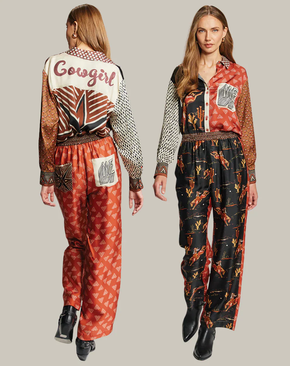 Me369 Bailey Rodeo Straight Leg Pants