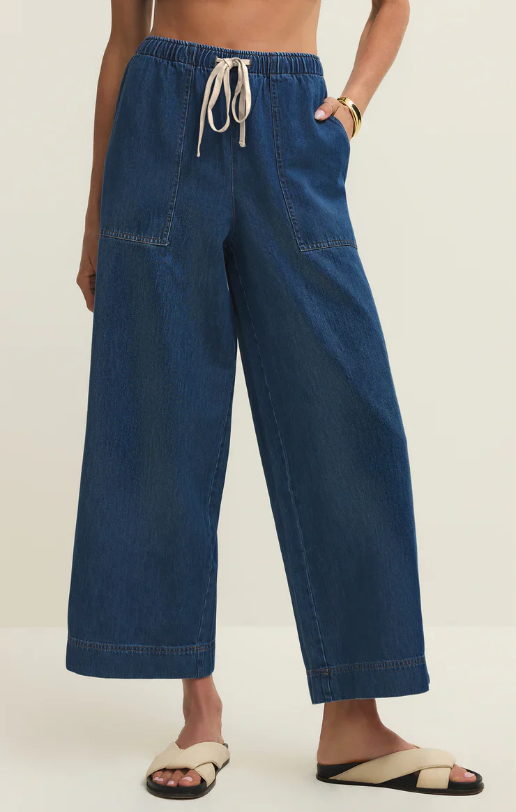 Z Supply Daycation Denim Utility Pant - Image 3