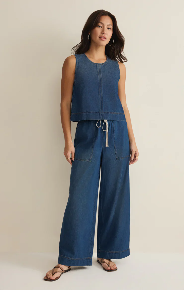 Z Supply Daycation Denim Utility Pant - Image 6