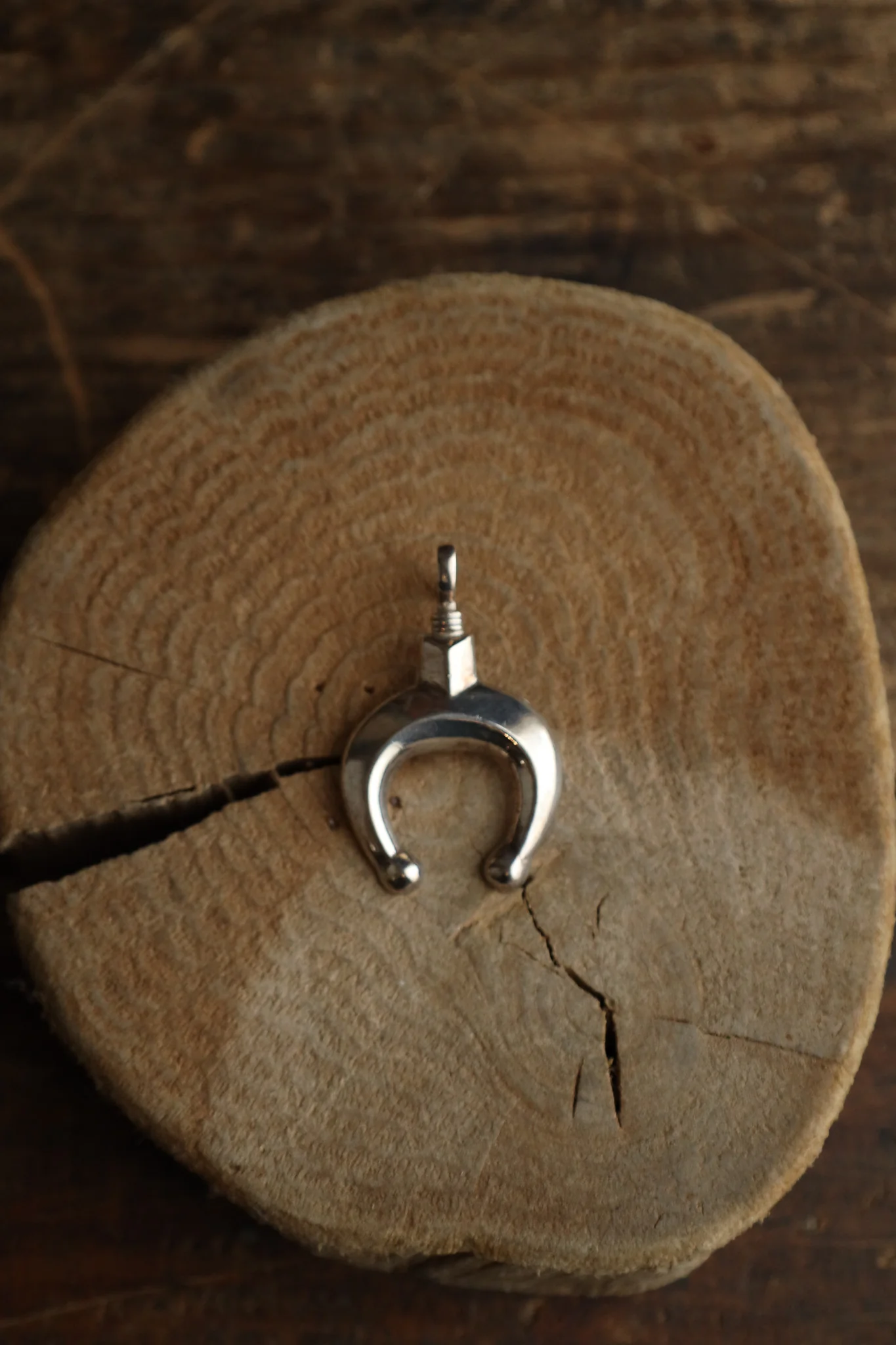 Coreen Cordova Small Silver Naja Sterling Silver Pendant - Image 3