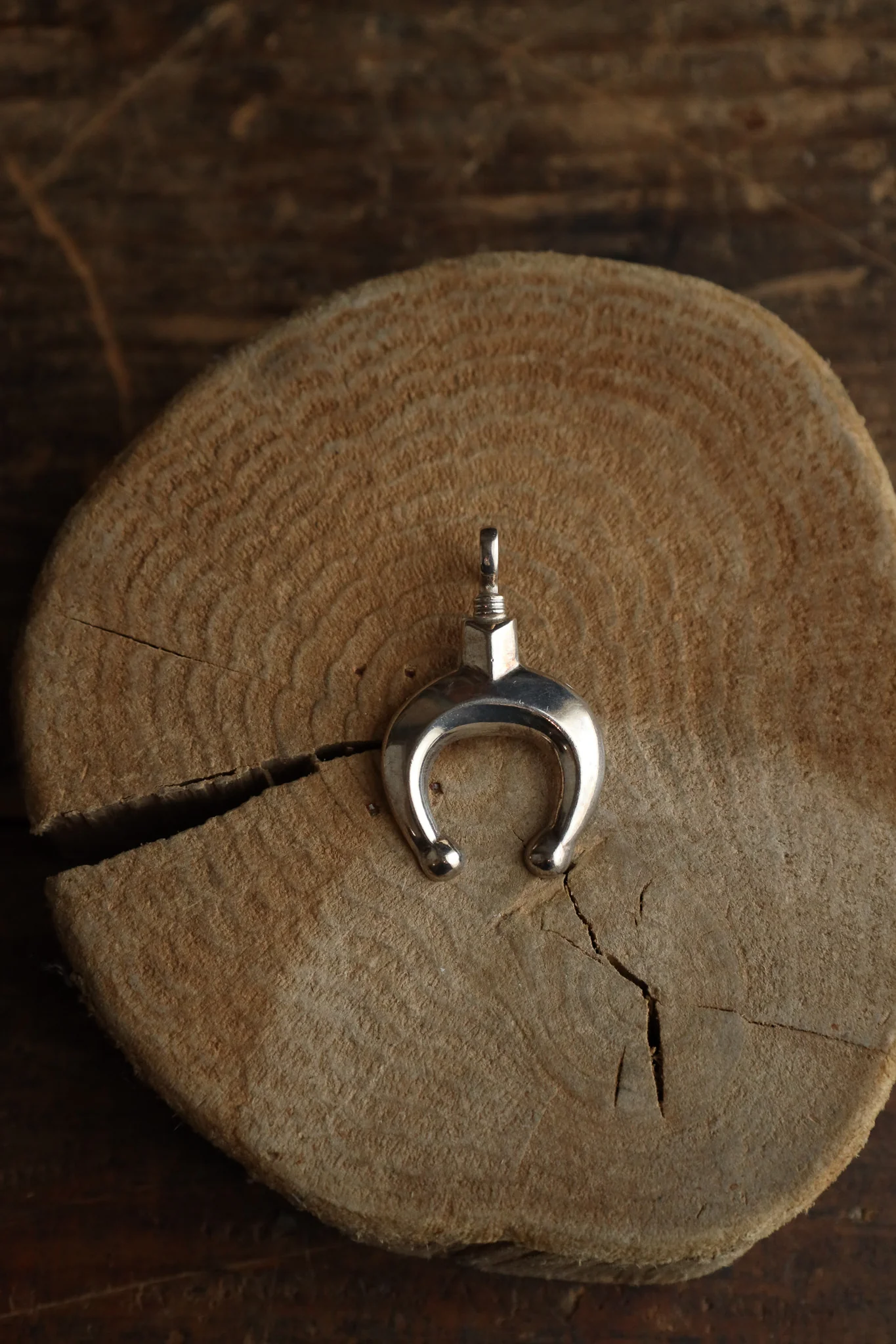 Coreen Cordova Small Silver Naja Sterling Silver Pendant - Image 5