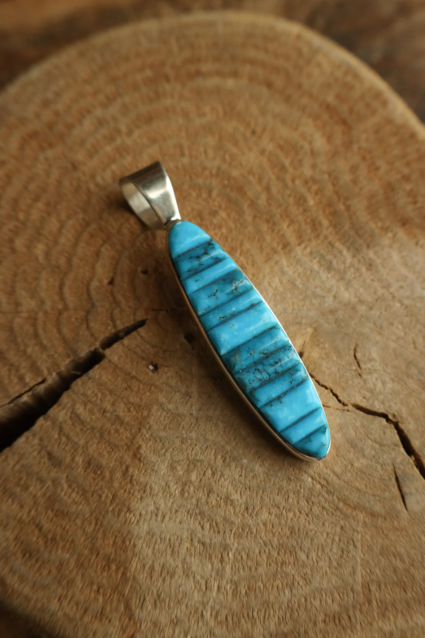 Turquoise Ridge Pendant