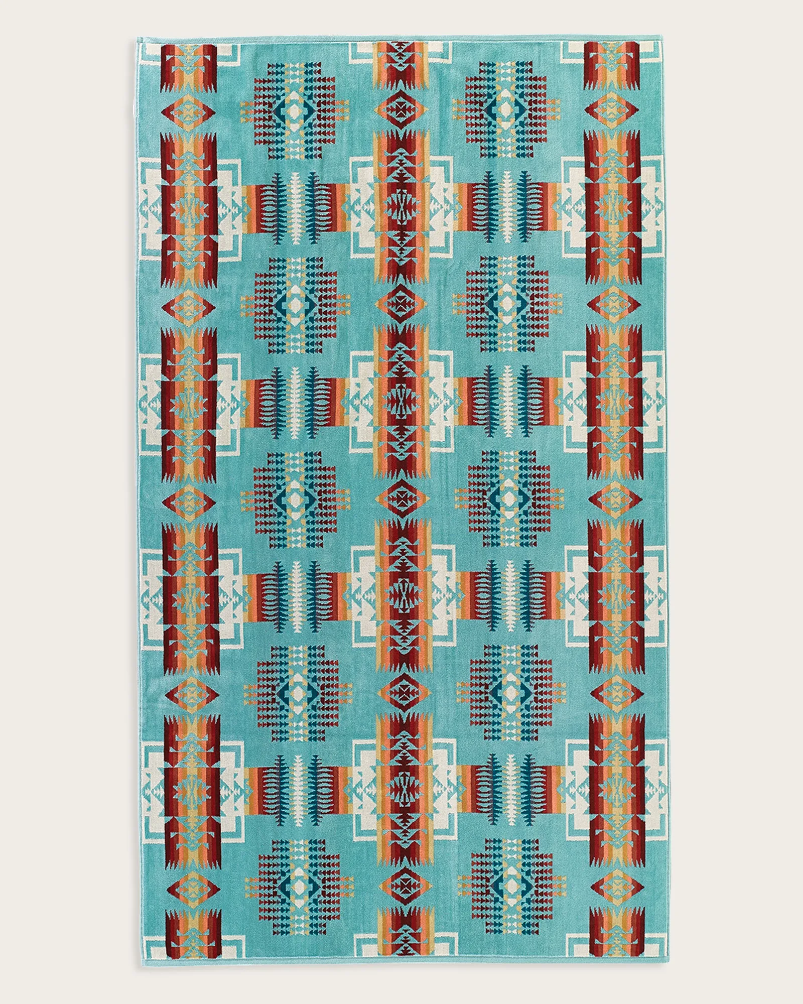 Pendleton Chief Joseph Spa Towel in Aqua