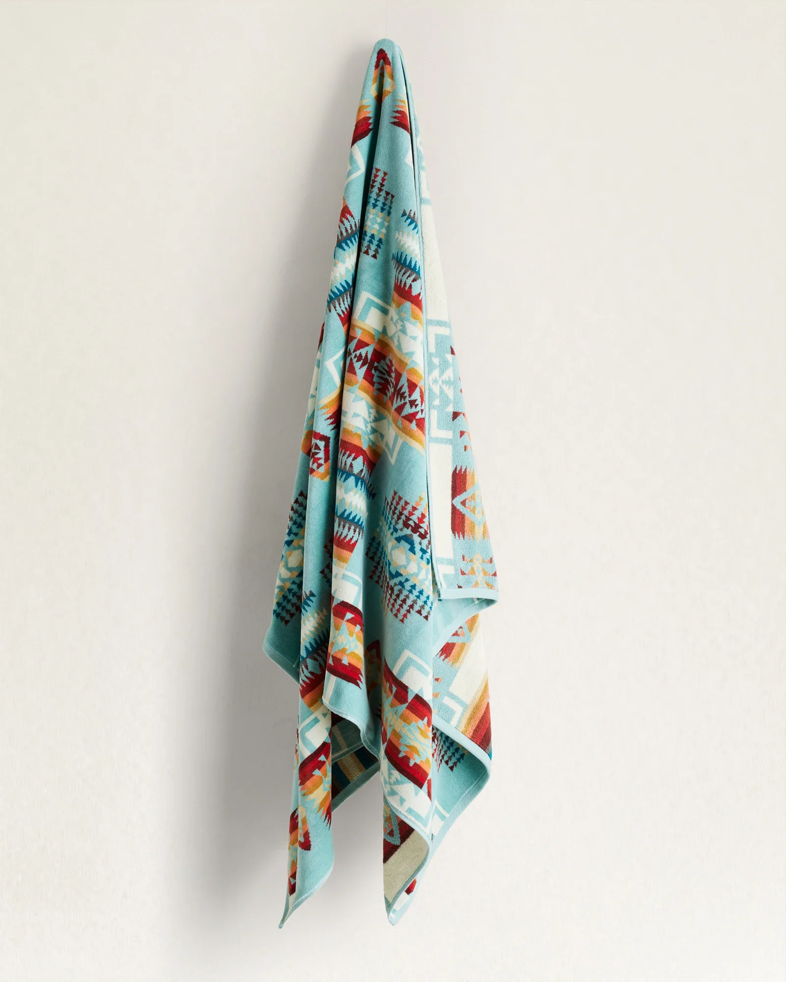 Pendleton Chief Joseph Spa Towel in Aqua - Image 3