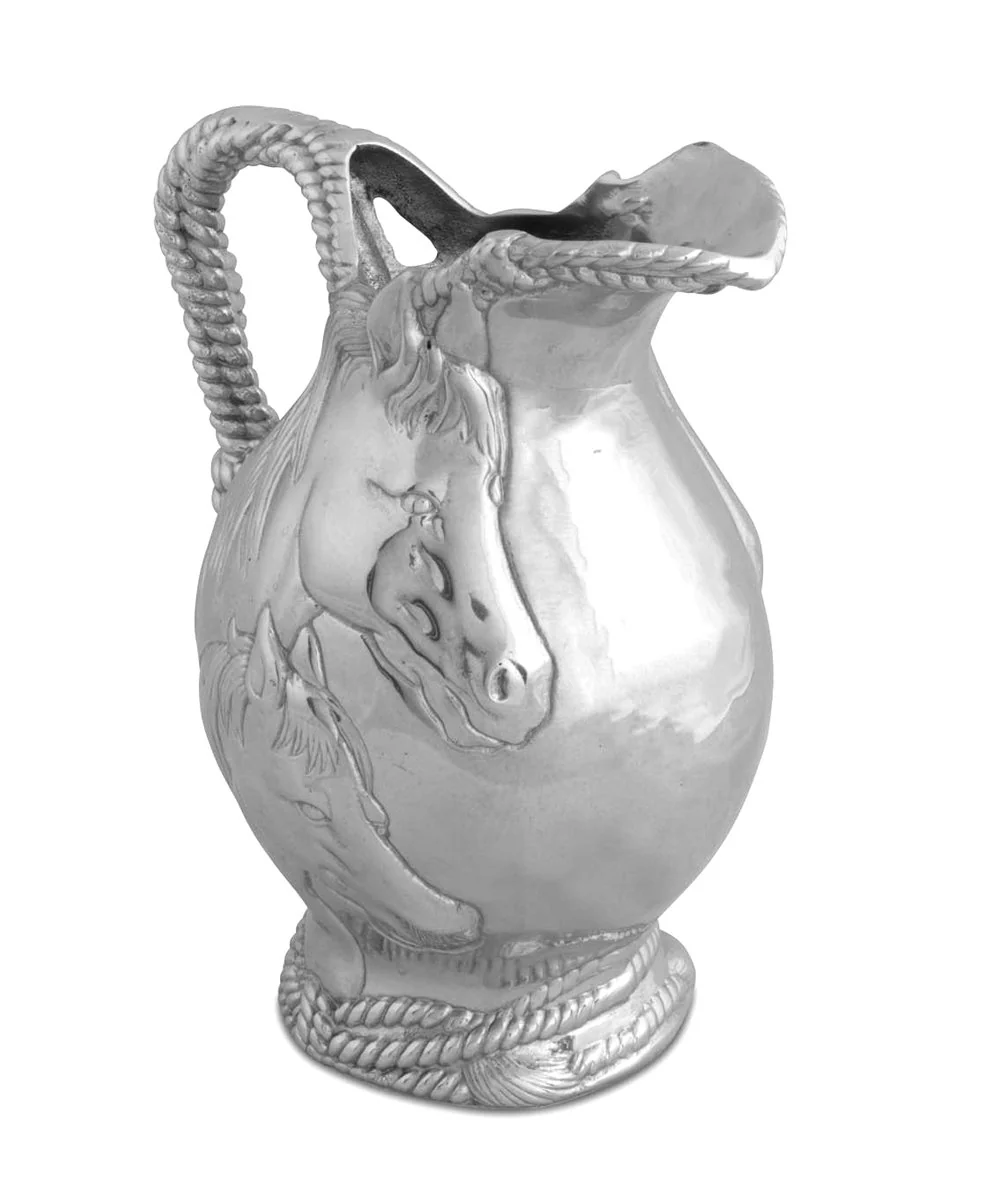 ARTHUR COURT HORSE & ROPE PITCHER - Image 4