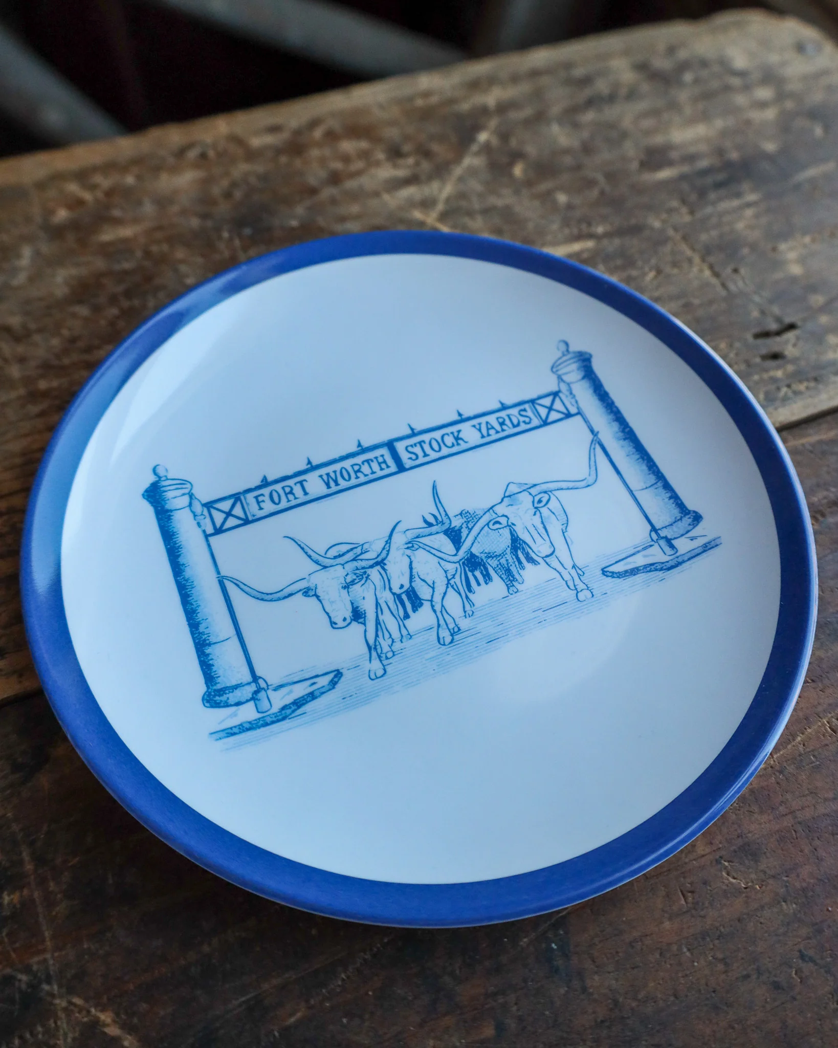 Maverick Exclusive Cattle Drive Blue Custom Plate - Image 5