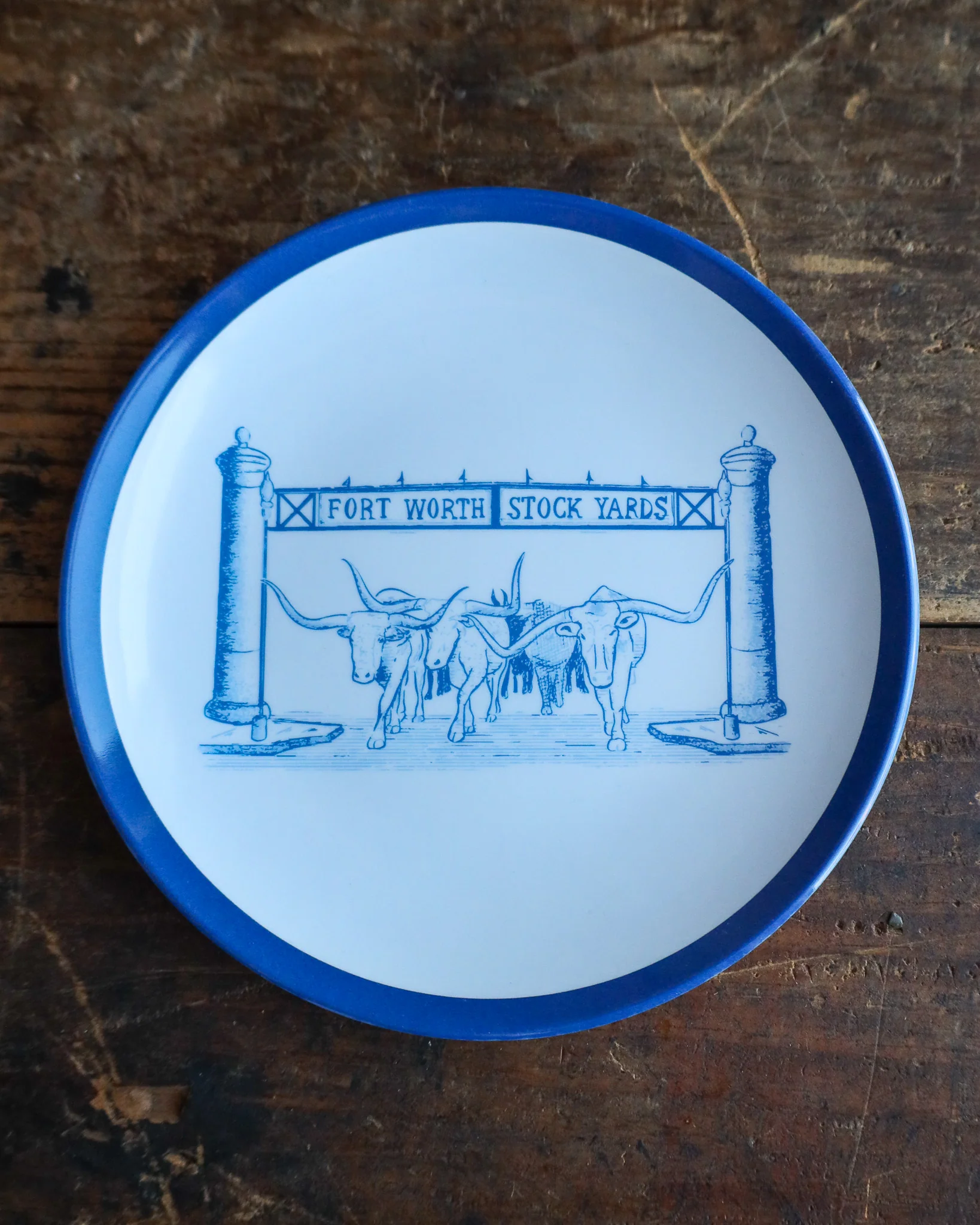 Maverick Exclusive Cattle Drive Blue Custom Plate - Image 7