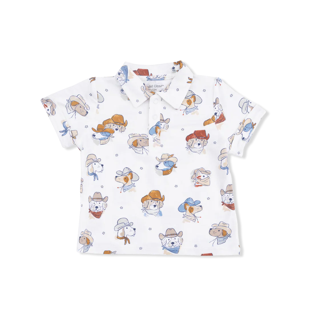 Angel Dear Cowdogs Cowboy Polo with Casual Short - Image 3