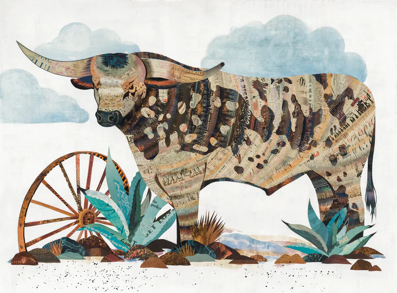 DOLAN GEIMAN BROKEN SPOKE 18X24 PRINT