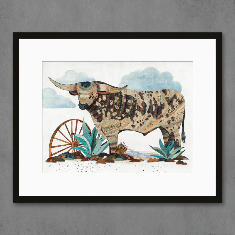 DOLAN GEIMAN BROKEN SPOKE 18X24 PRINT - Image 2