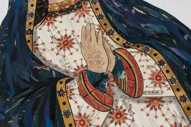DOLAN GEIMAN CELESTIAL QUEEN 32X40 PRINT - Image 3
