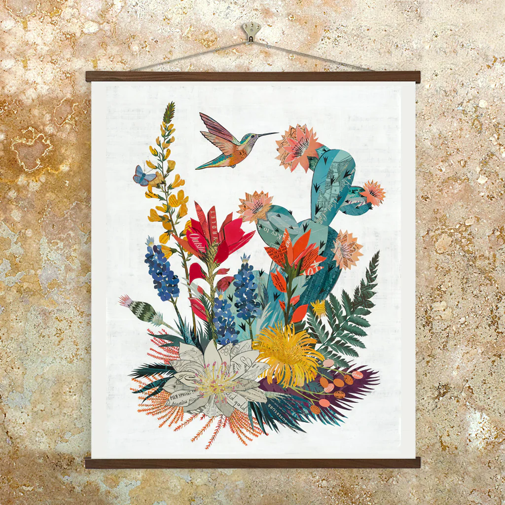 DOLAN GEIMAN HIGH DESERT POSY 16X20 PRINT - Image 2