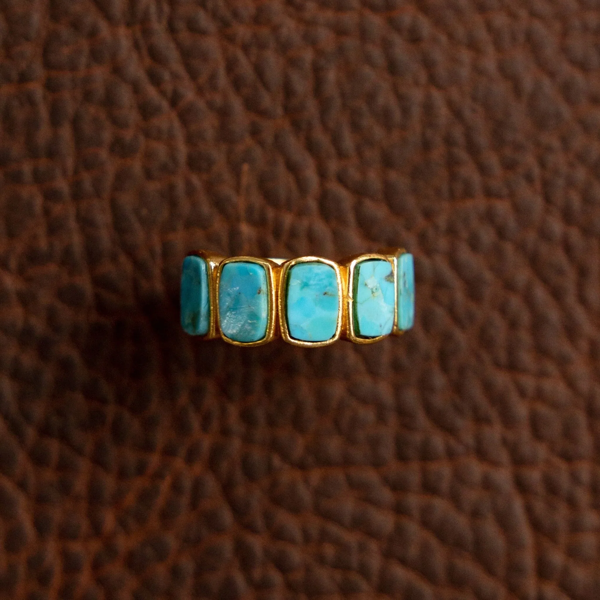 Christina Greene Desert Sky Turquoise Ring - Image 3