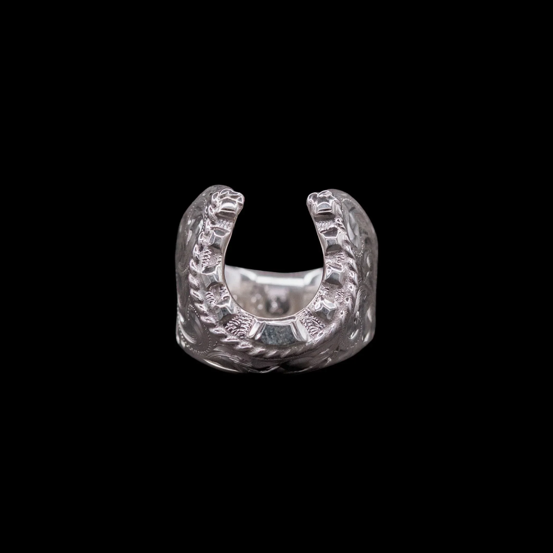 Vogt Sawyer Horseshoe Sterling Silver Ring