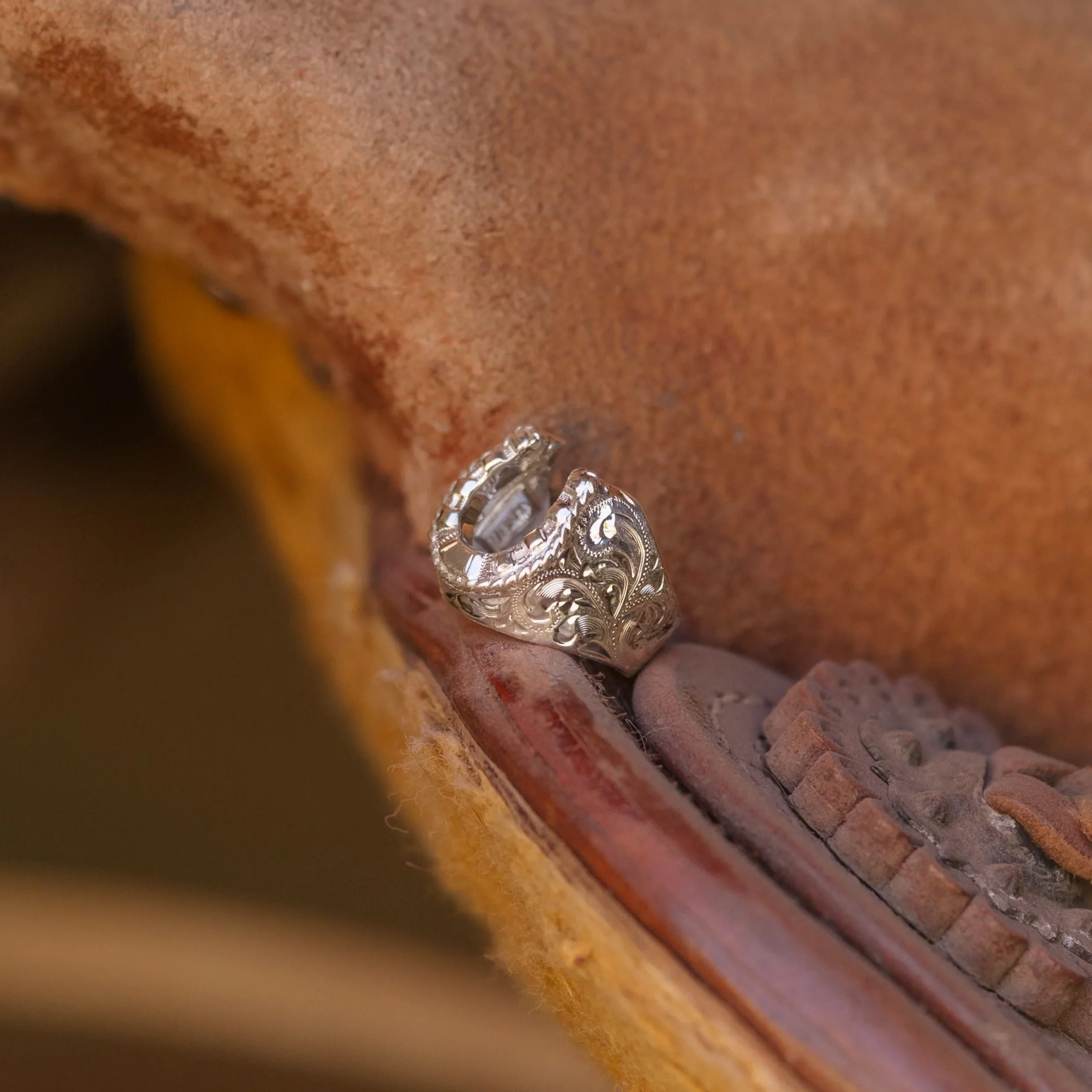 Vogt Sawyer Horseshoe Sterling Silver Ring - Image 2