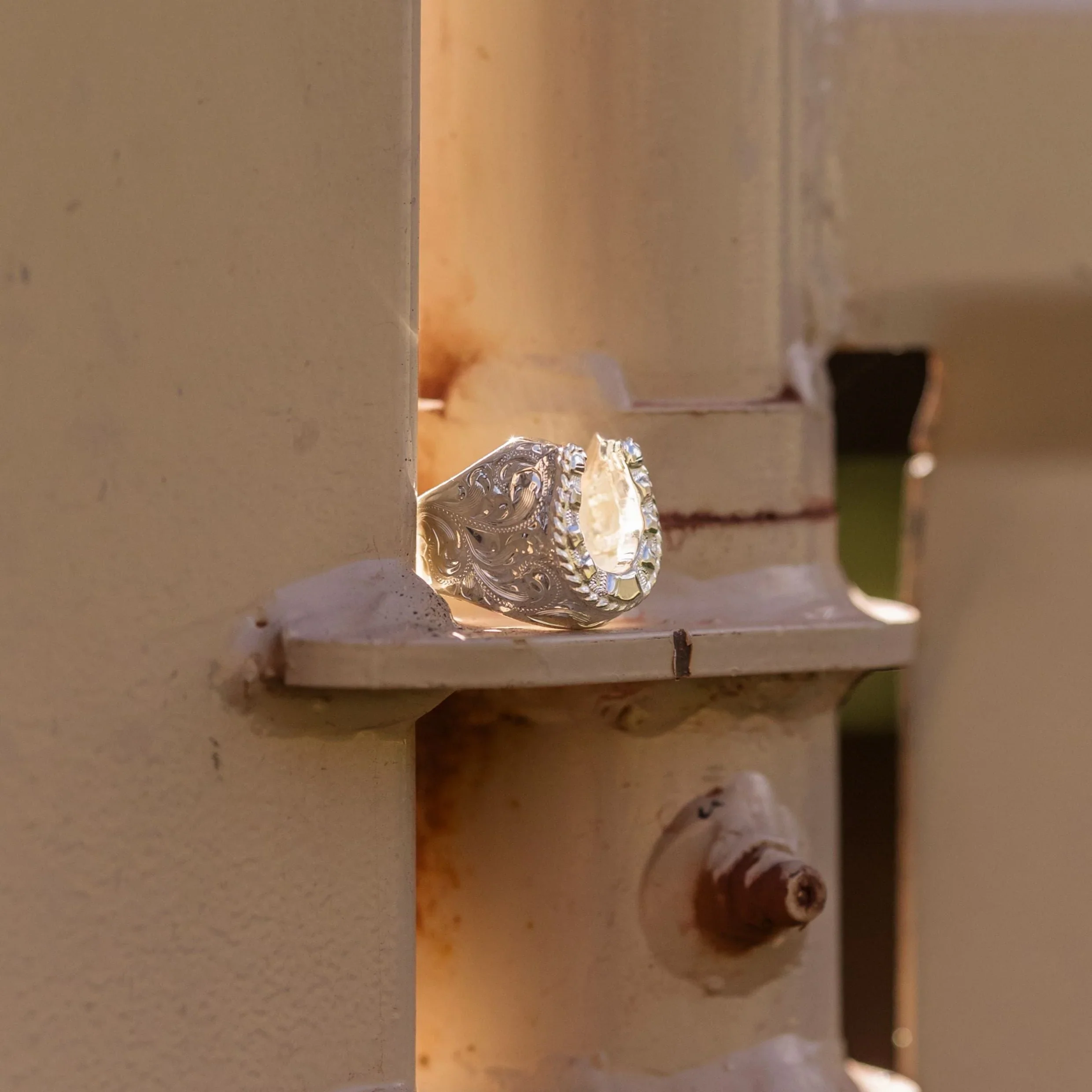 Vogt Sawyer Horseshoe Sterling Silver Ring - Image 4