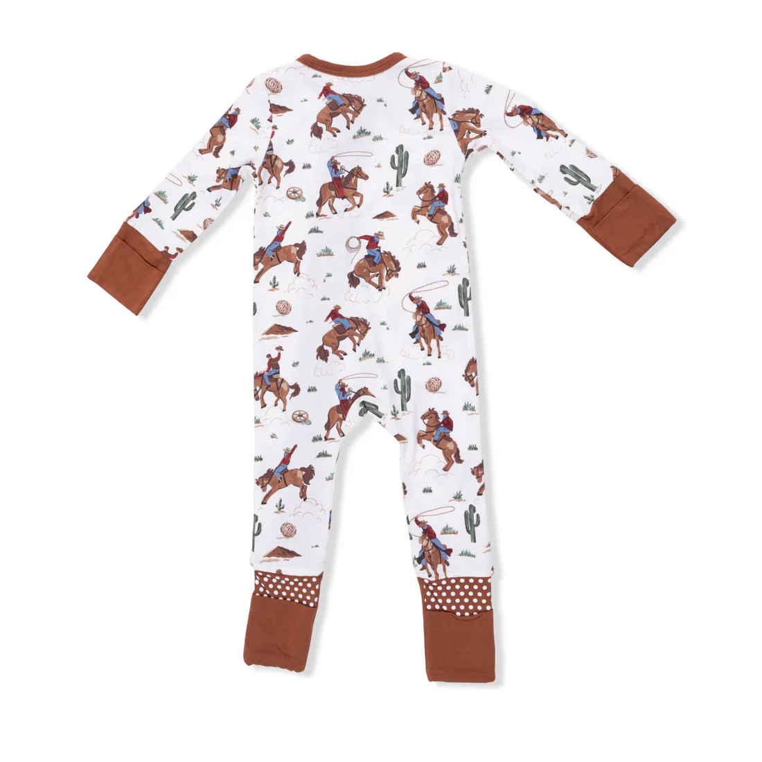 Angel Dear Buckaroo Western Convertible Romper - Image 4