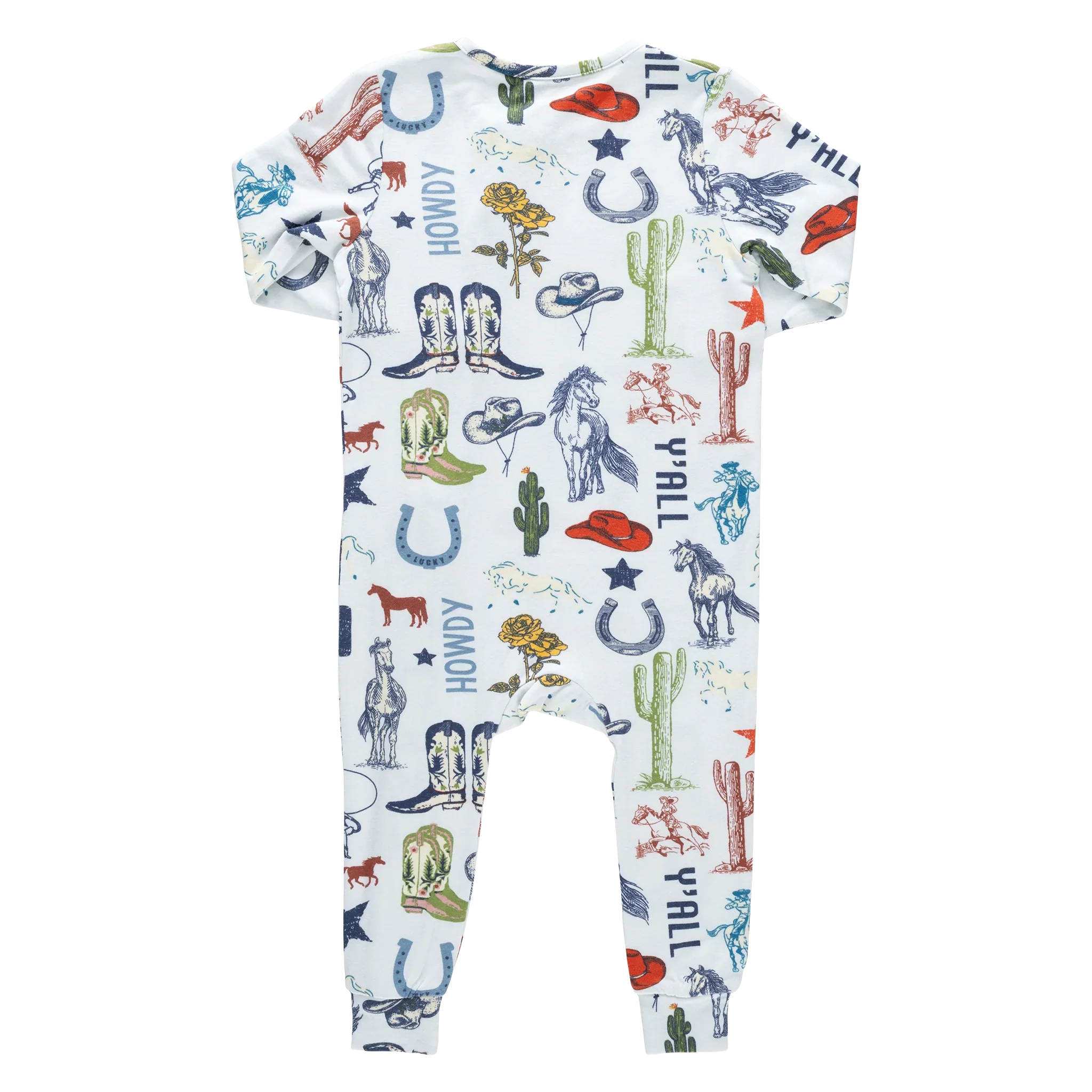 Pink Chicken Western Dreams Romper - Image 3