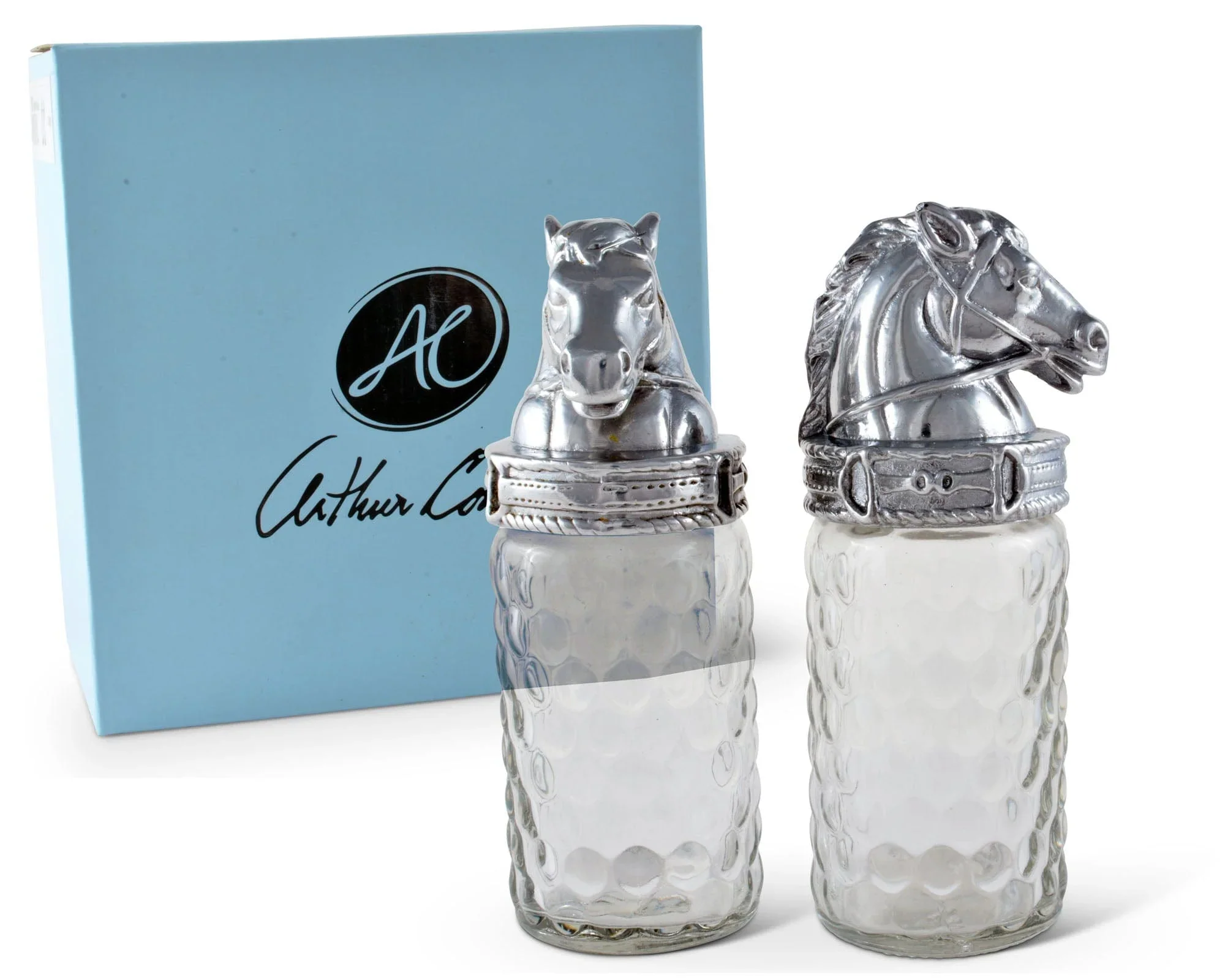 ARTHUR COURT SALT AND PEPPER HORSE - Image 4