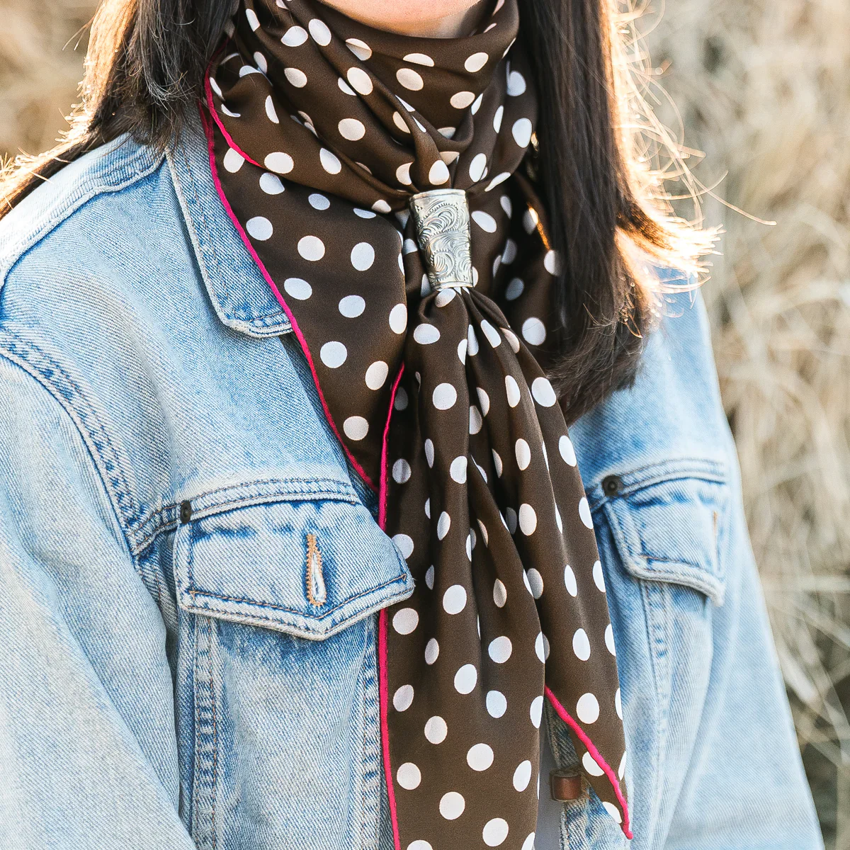Fringe Baldy 44" Scarf - Image 7
