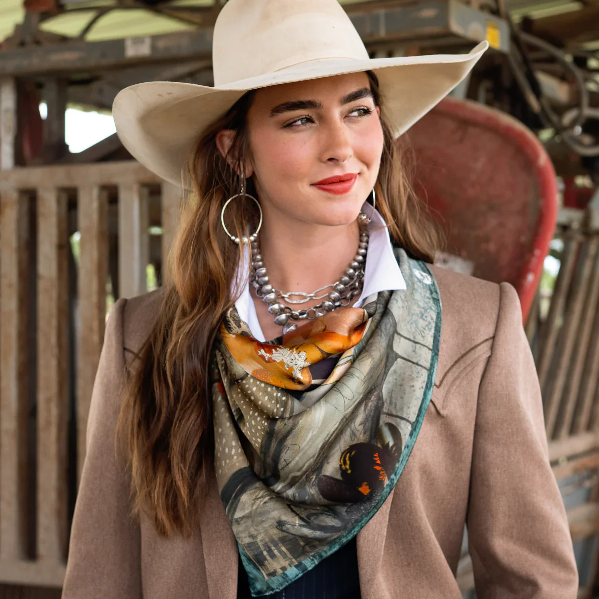 Blue Melodies Long And Tall Scarf - Image 6